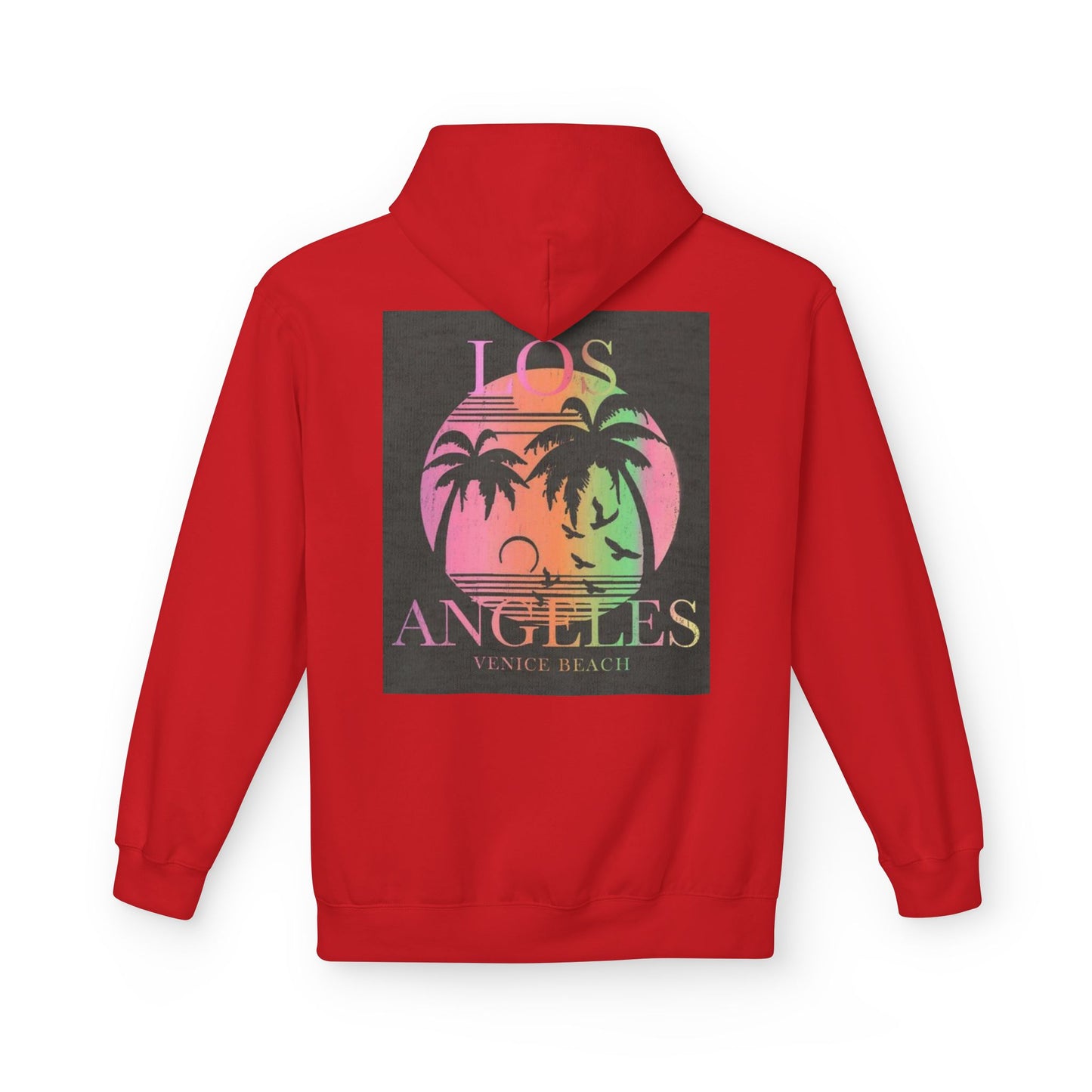 Los Angeles Venice Beach Graphic Hoodie - Cozy Unisex Fleece for Casual Style