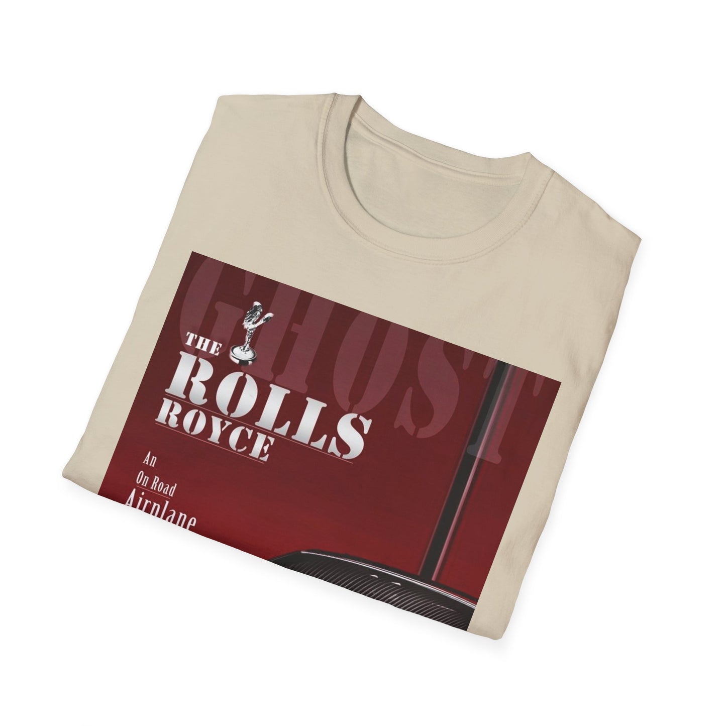 Luxury Car Graphic T-Shirt - Rolls Royce Design