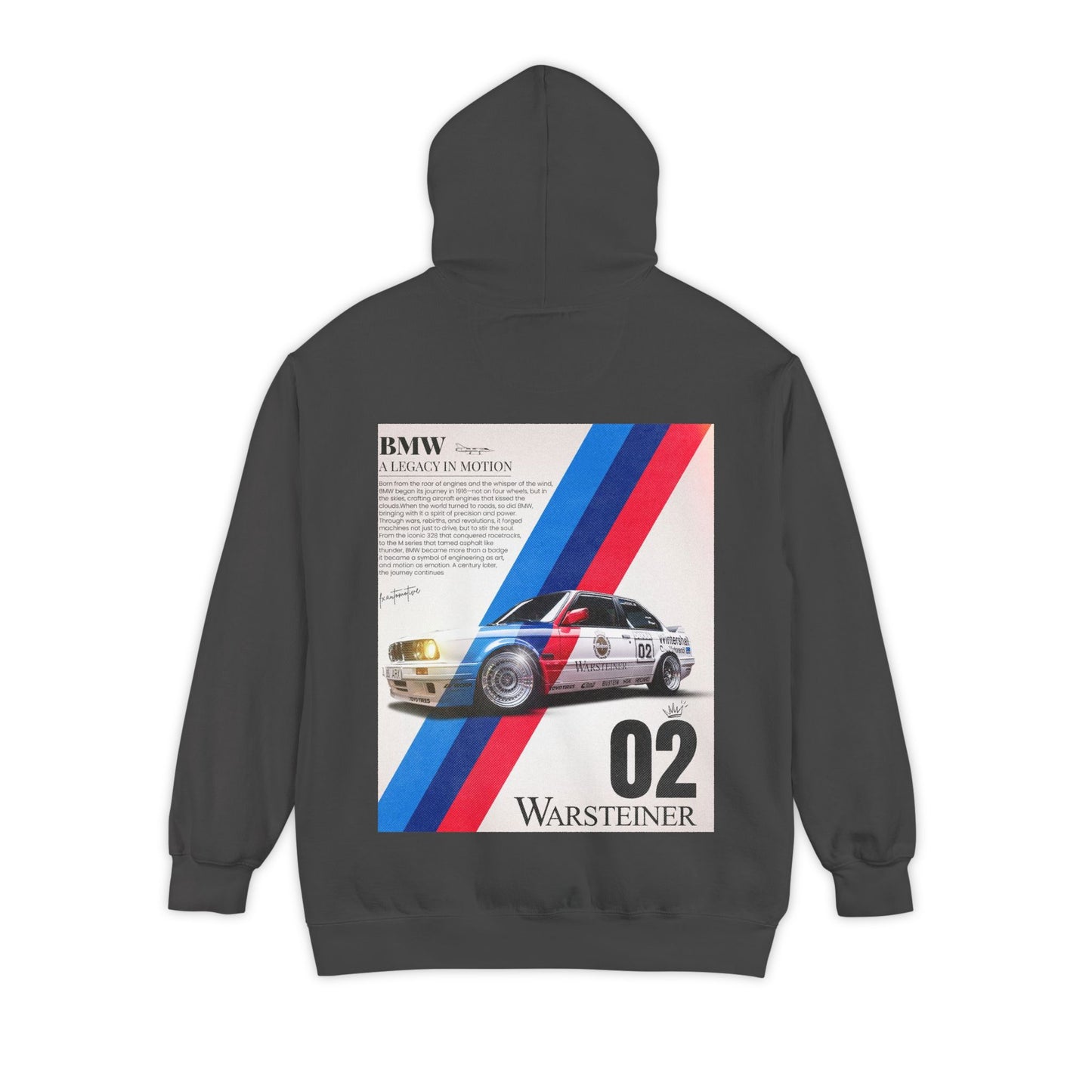 Volleyball Stripe Hoodie — Retro Yellow & Black Volleyball Design