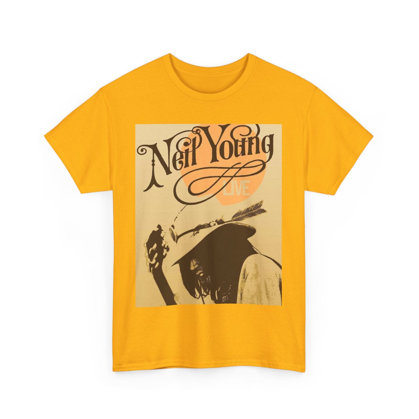 Vintage Rock Band T-Shirt featuring Neil Young, Music Lover Gift, Concert Apparel, Unisex Style, Retro Graphic Tee
