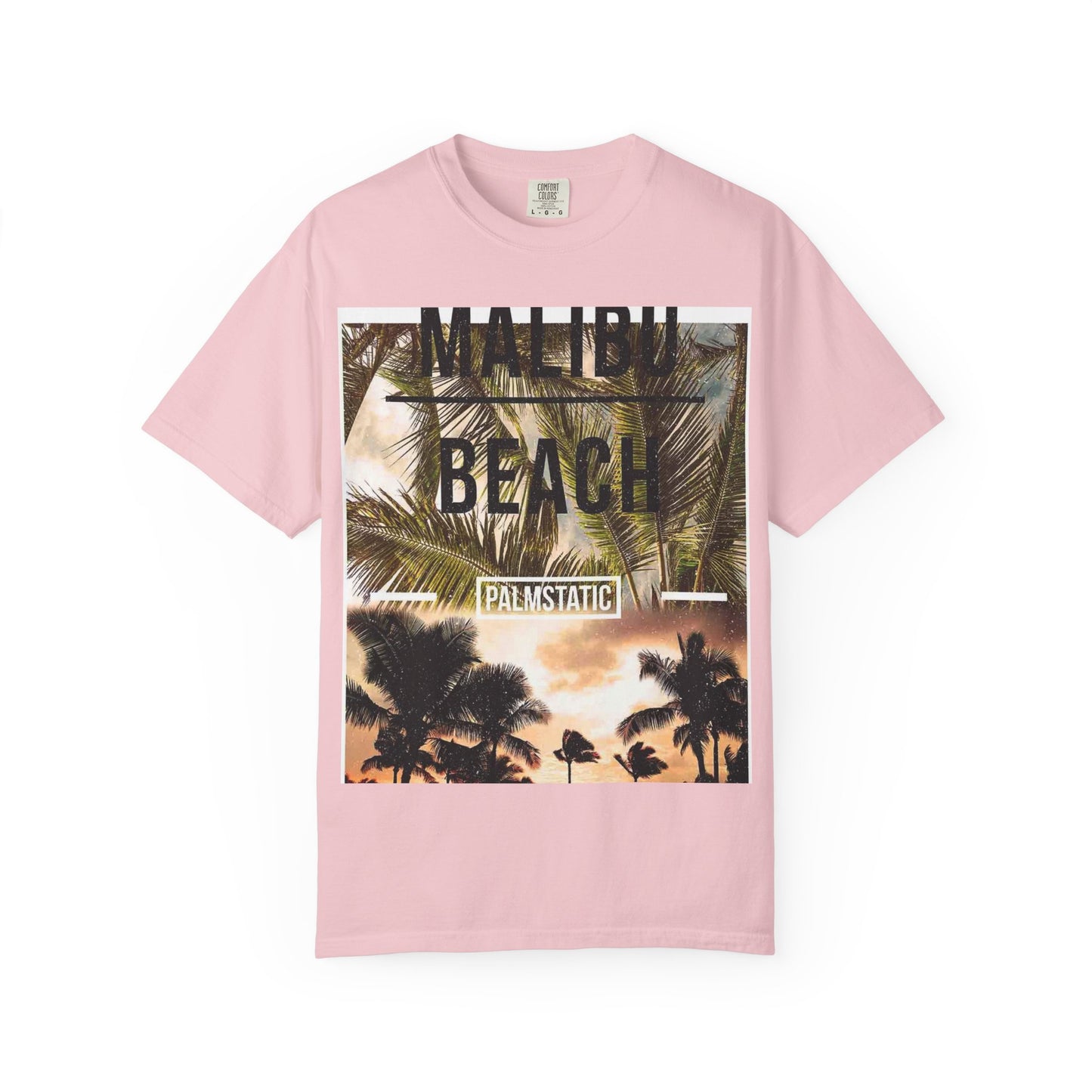 Malibu Beach Palm Photo T-Shirt