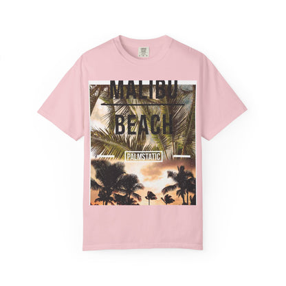 Malibu Beach Palm Photo T-Shirt