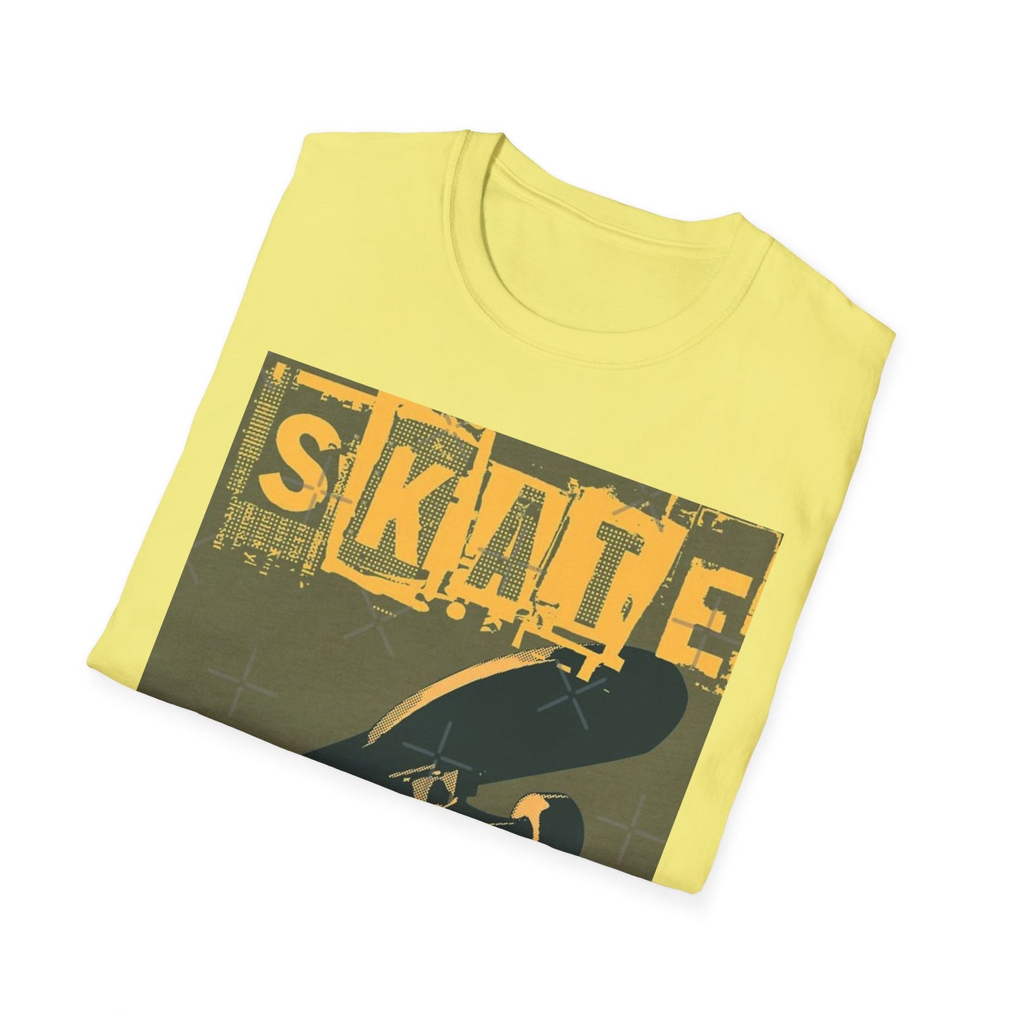Skateboarder Unisex Softstyle T-Shirt | Perfect Gift for Skate Lovers, Streetwear Fashion, Casual Wear, Birthday Present, Youth Apparel