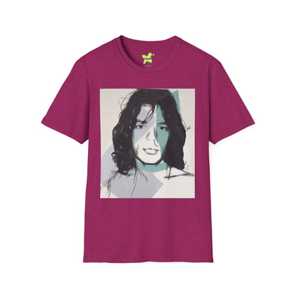 Artistic Unisex Softstyle T-Shirt - Unique Graphic Design for Art Lovers
