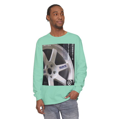 Rays Wheel Graphic Long Sleeve Tee