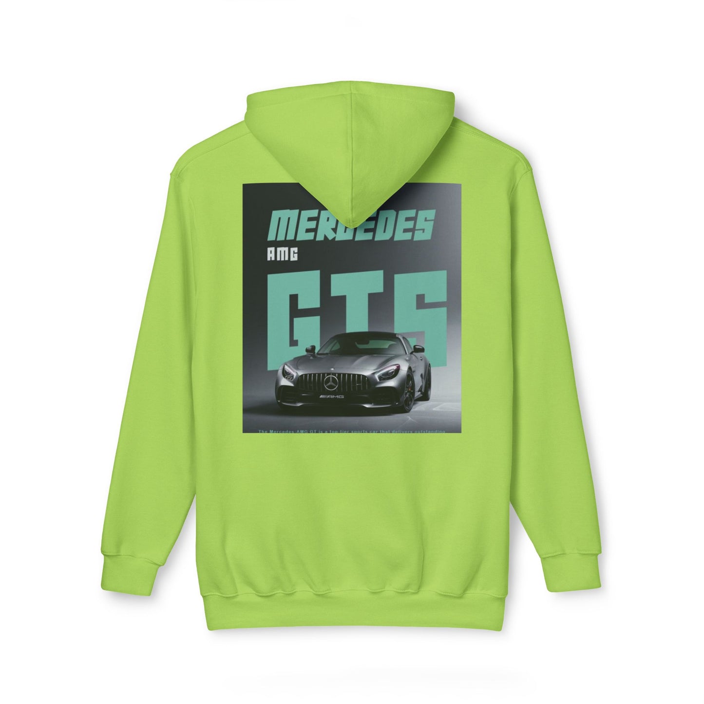 Mercedes AMG GTS Unisex Hooded Sweatshirt, Car Enthusiast Gift, Sportswear, Casual Wear, Automotive Apparel