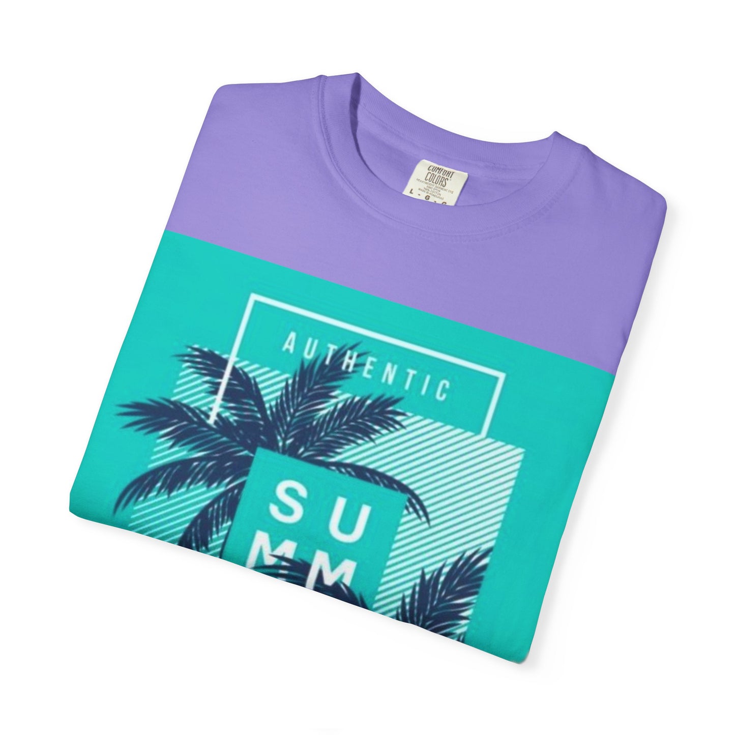 Summer Vintage Vibes T-Shirt — Palm Tree Graphic Tee