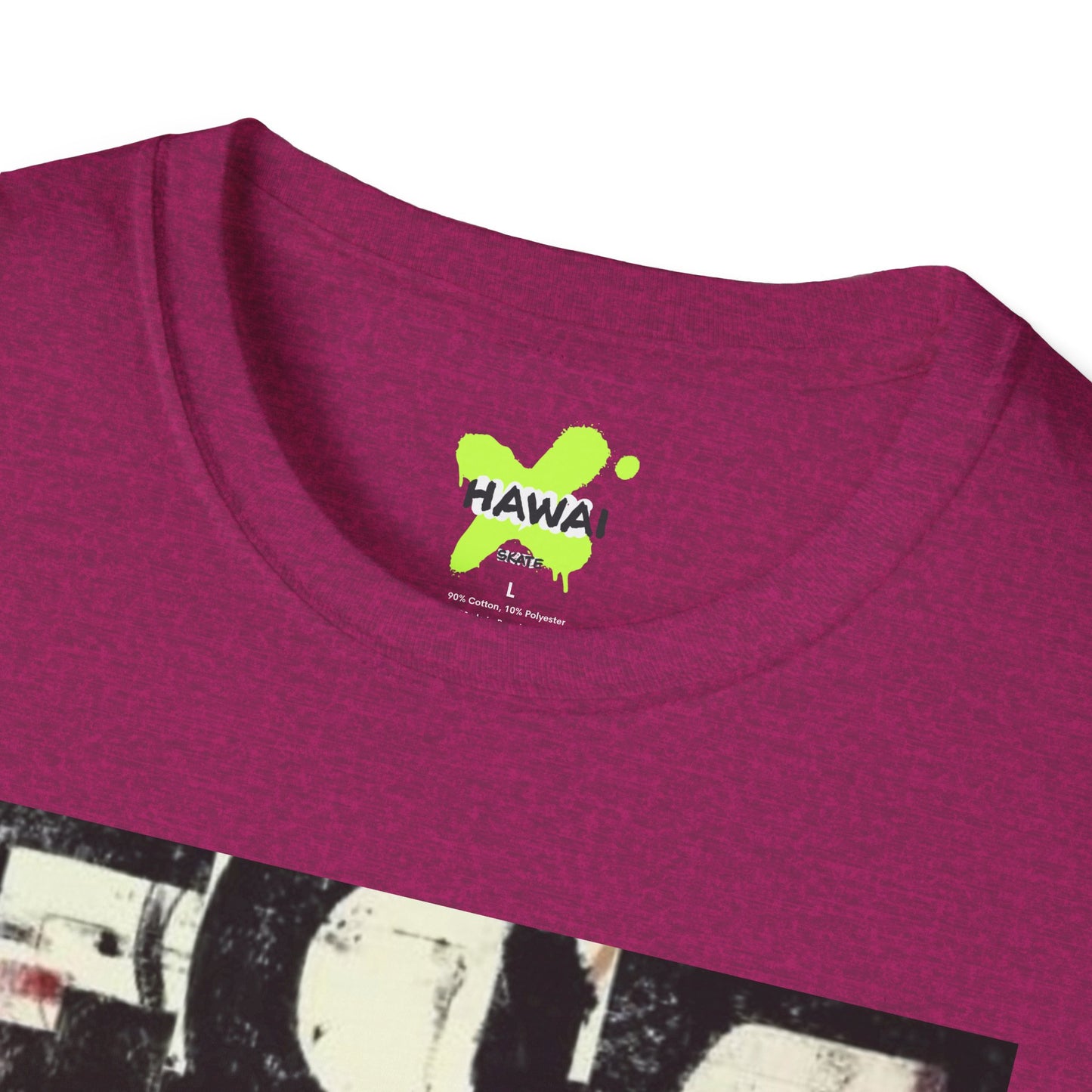 Artistic Unisex Softstyle T-Shirt - Modern Abstract Design