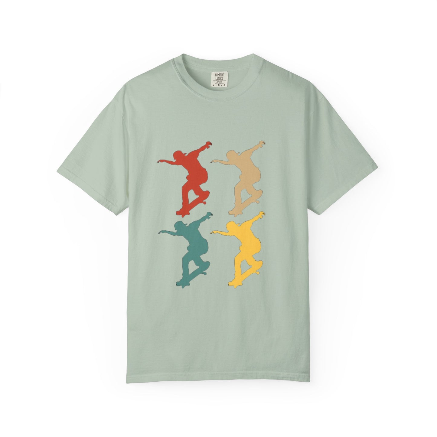 Vibrant Skateboarding T-Shirt for Adventure Lovers