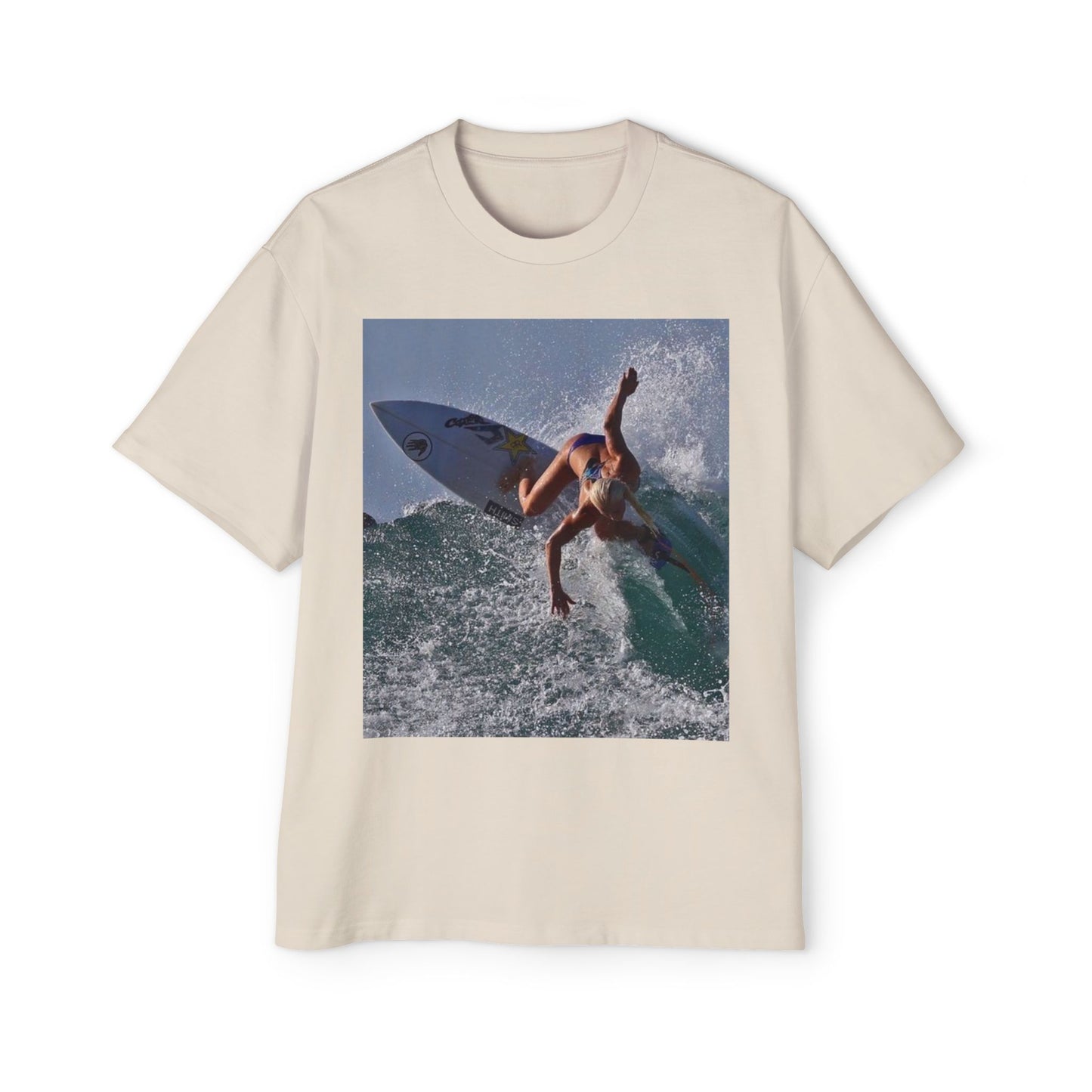 Surf Photo T-Shirt — Men’s Oversized Surfing Tee