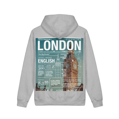 London Big Ben Hoodie – Vintage Travel Graphic Pullover