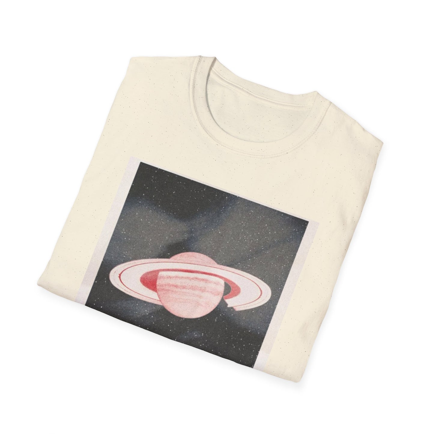 Vintage Saturn Graphic T-Shirt, Retro Space Tee, Unisex Casual Wear, Planet Lovers Gift, Cool Astronomy Shirt