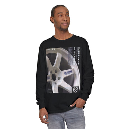 Rays Wheel Graphic Long Sleeve Tee