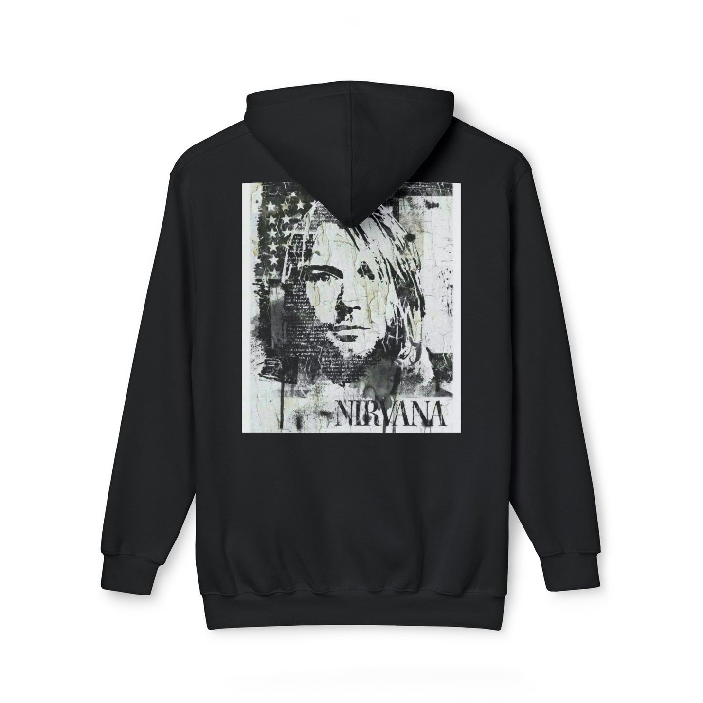 Nirvana Graphic Unisex Hooded Sweatshirt - Vintage Style, Made in US