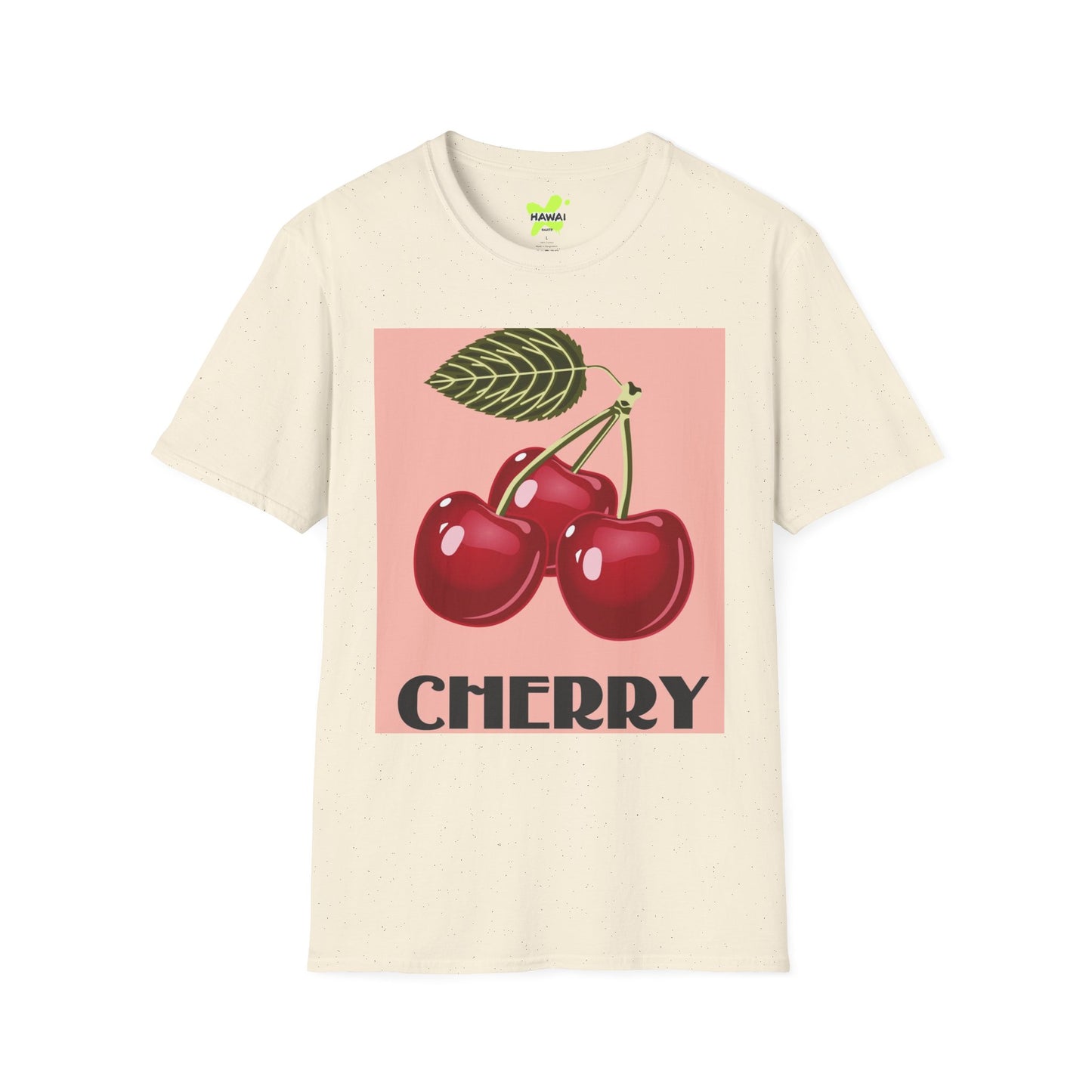 Retro Cherry Graphic T-Shirt for Fruit Lovers