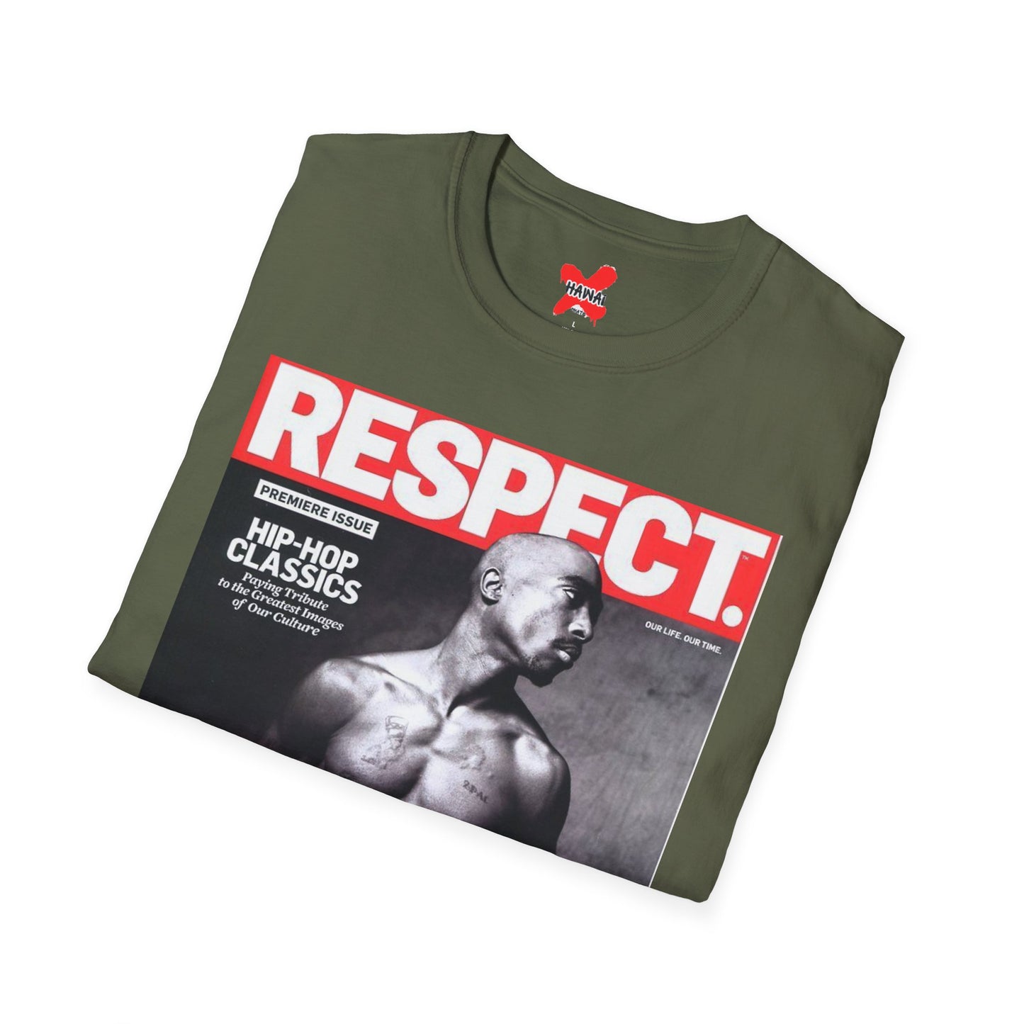 Hip-Hop Respect Unisex Softstyle T-Shirt, Streetwear Tee, Music Lover Gift, Urban Style, Casual Fashion, Graphic Tee