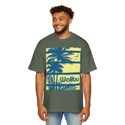 Malibu Palm Tee — Vintage Surf Graphic T-Shirt
