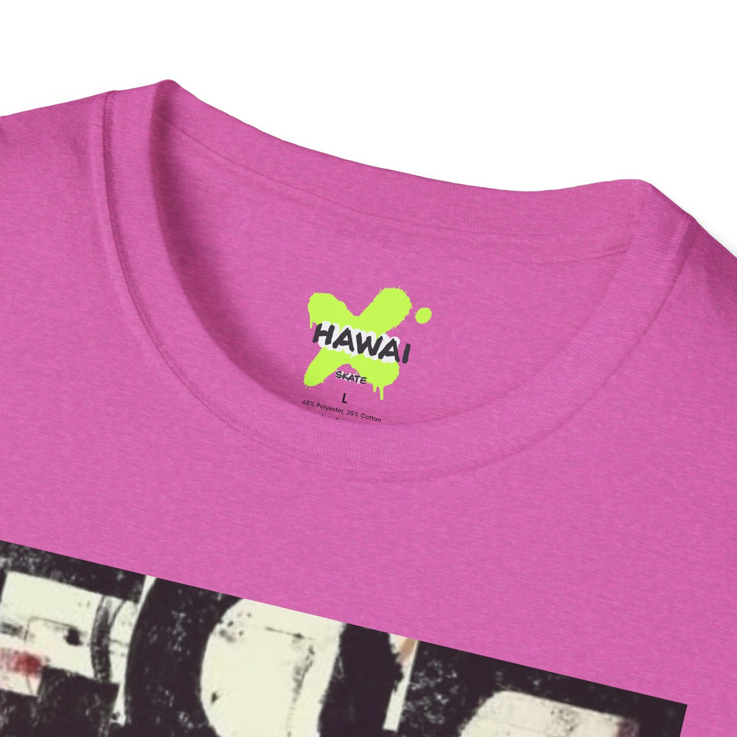 Artistic Unisex Softstyle T-Shirt - Modern Abstract Design