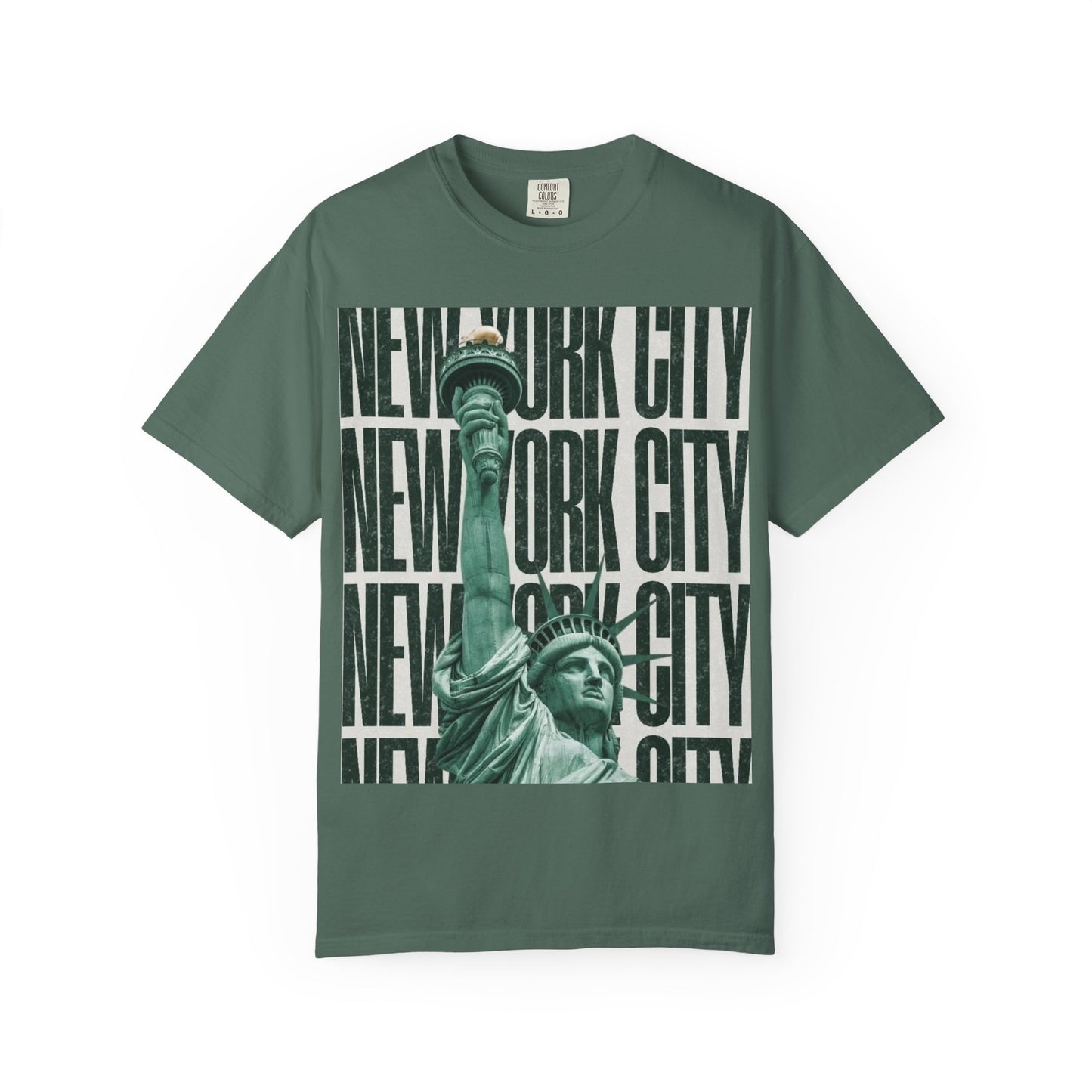 New York City Statue of Liberty Graphic T-Shirt — Retro Urban Travel Tee
