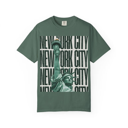 New York City Statue of Liberty Graphic T-Shirt — Retro Urban Travel Tee