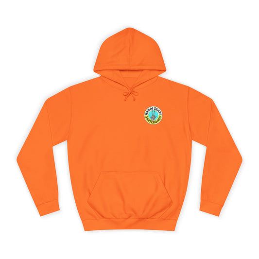 Vintage Surf Van Hoodie — Retro Palm Beach Graphic Pullover