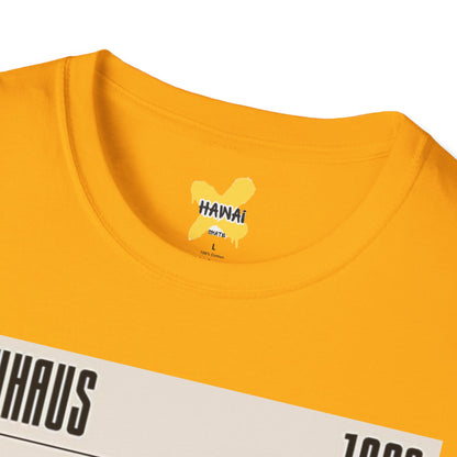 Retro Bauhaus 1923 Unisex Softstyle T-Shirt - Vintage Graphic Tee