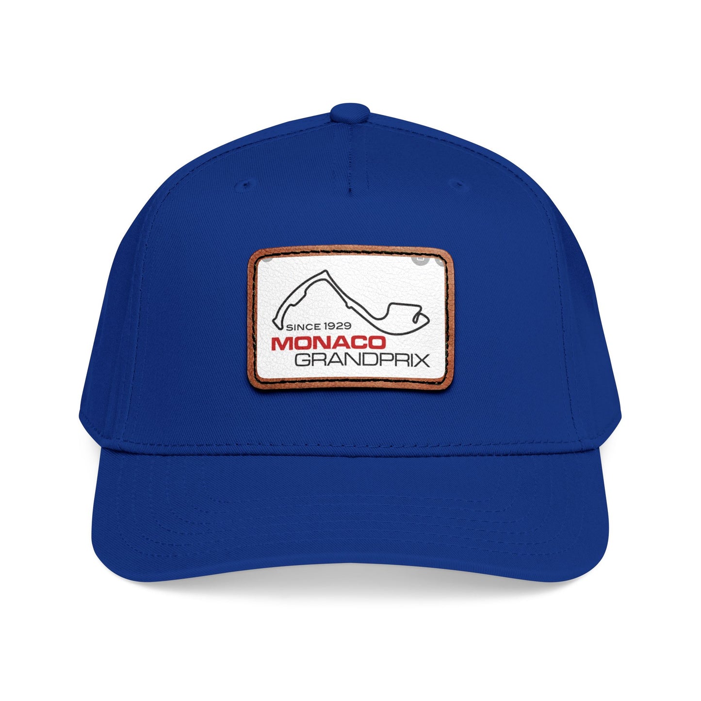 Monaco Grand Prix Leather Patch Baseball Cap