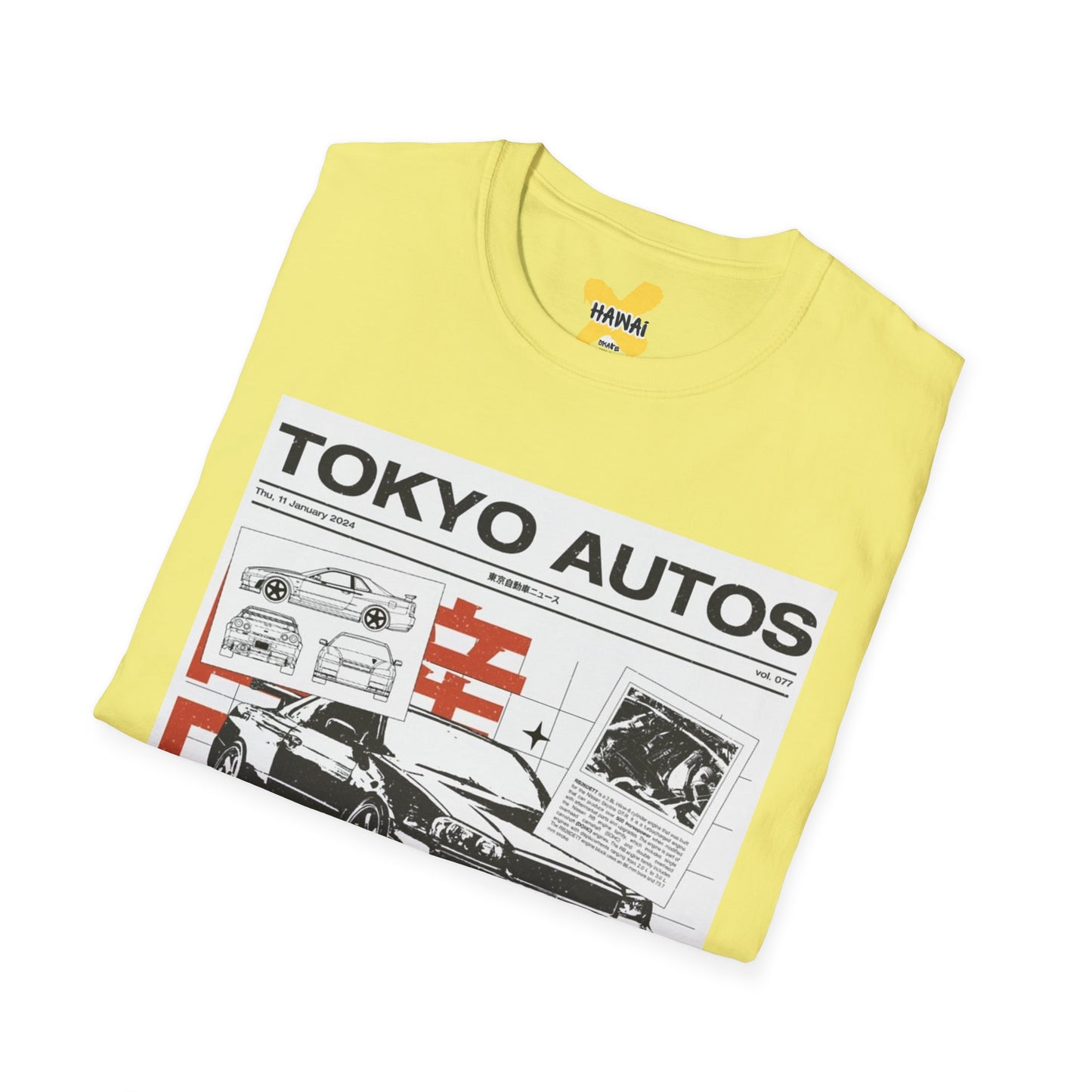 Tokyo Autos Street Beast T-Shirt, Unisex Graphic Tee, Car Enthusiast Gift, Casual Streetwear, Automotive Fashion, Birthday Gift