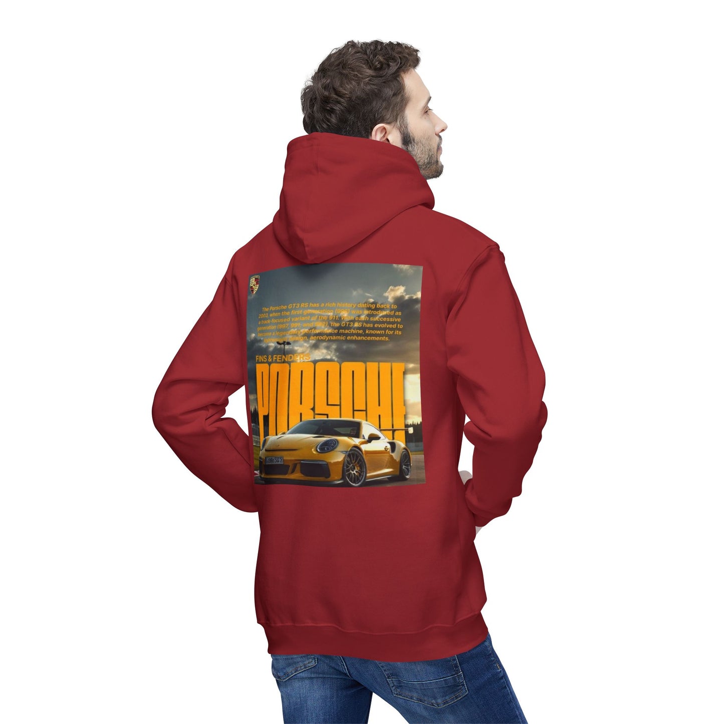Unisex Hooded Sweatshirt - Porsche Fins & Fenders Collection