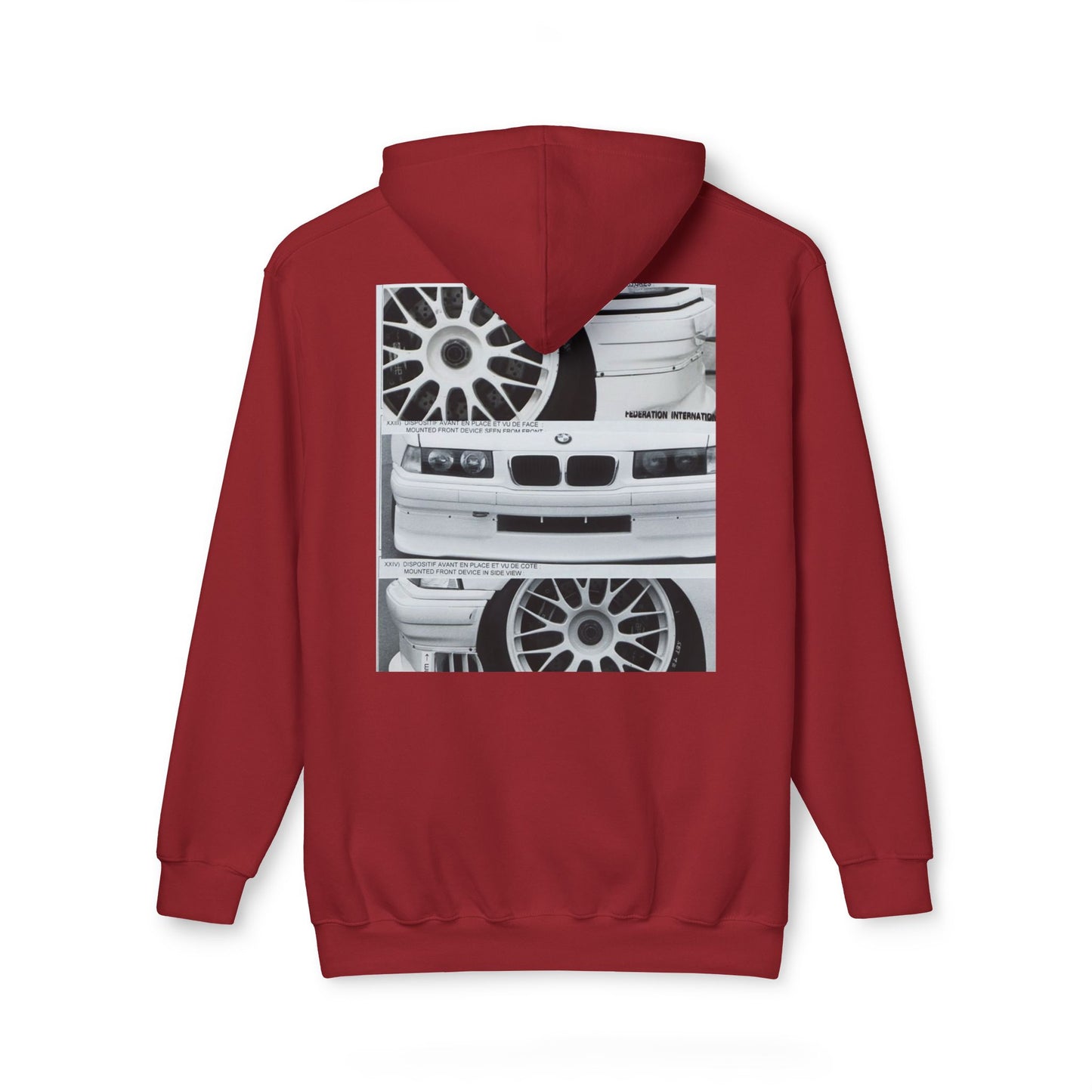 Unisex Hooded Sweatshirt, Made in US