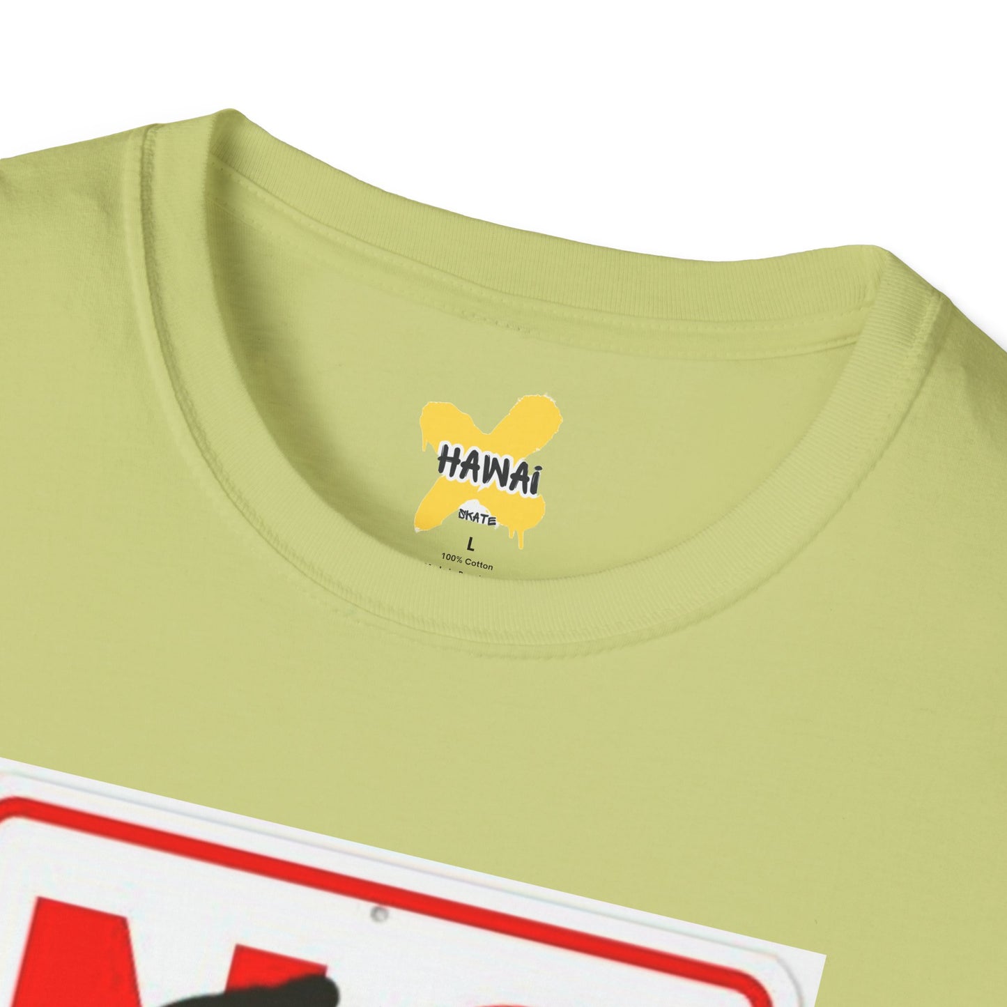 No Skateboarding Funny Unisex T-Shirt - City Police Sign Design