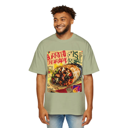 Burrito Is Therapy Tee — Funny Food Graphic T-Shirt