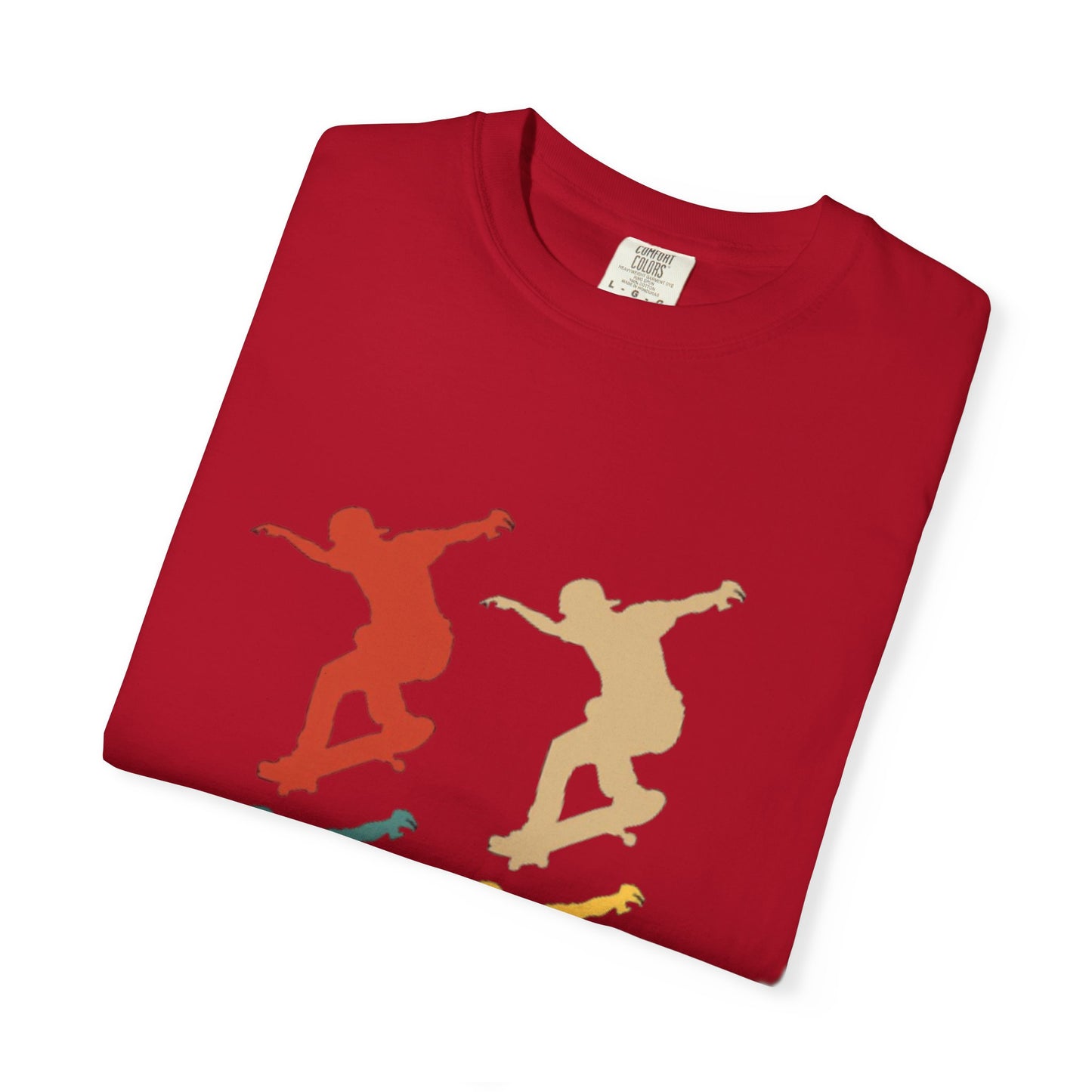 Vibrant Skateboarding T-Shirt for Adventure Lovers
