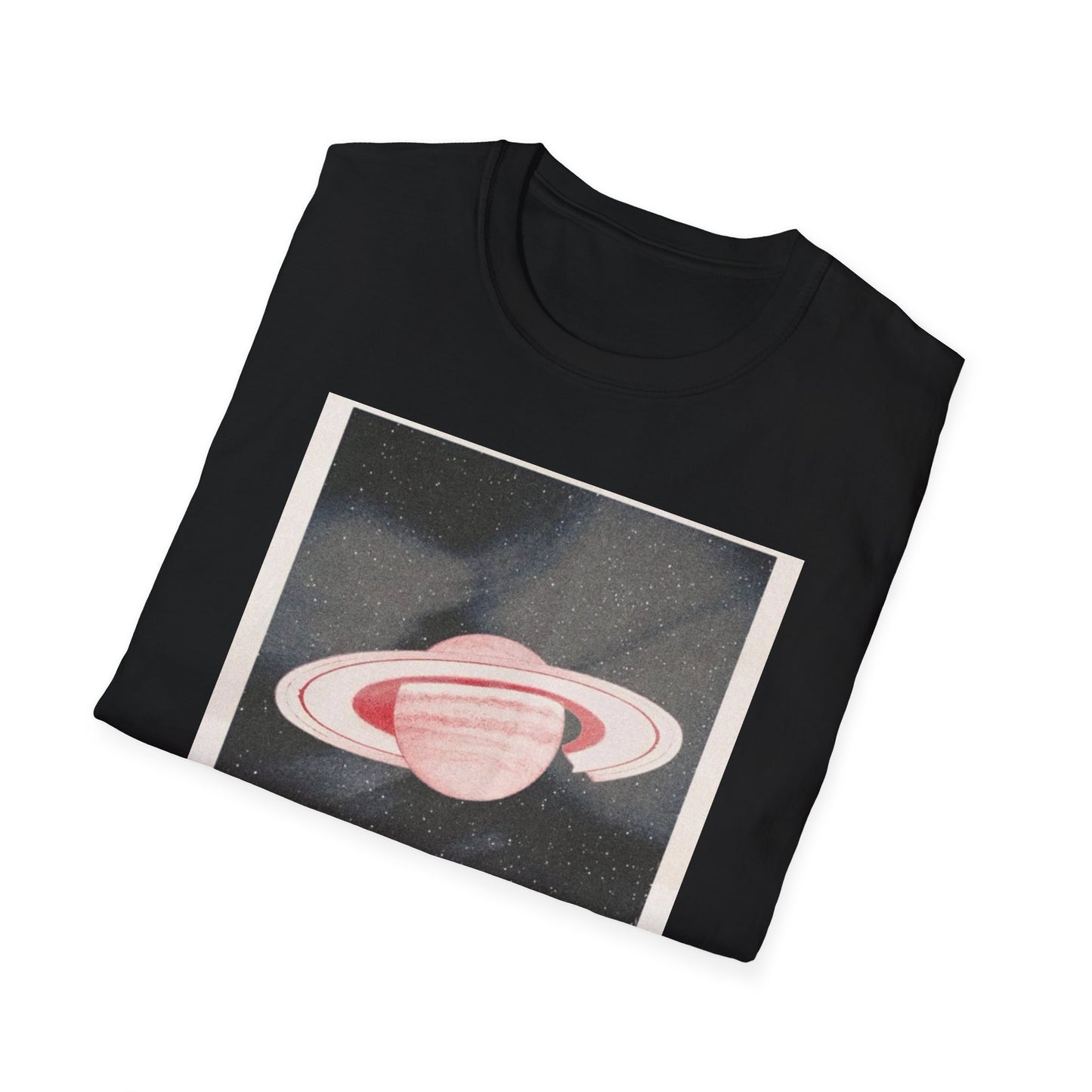 Vintage Saturn Graphic T-Shirt, Retro Space Tee, Unisex Casual Wear, Planet Lovers Gift, Cool Astronomy Shirt