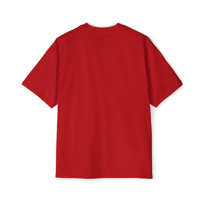 Oversized Tee — Retro Traffic Light 'Hold That Thought' Graphic