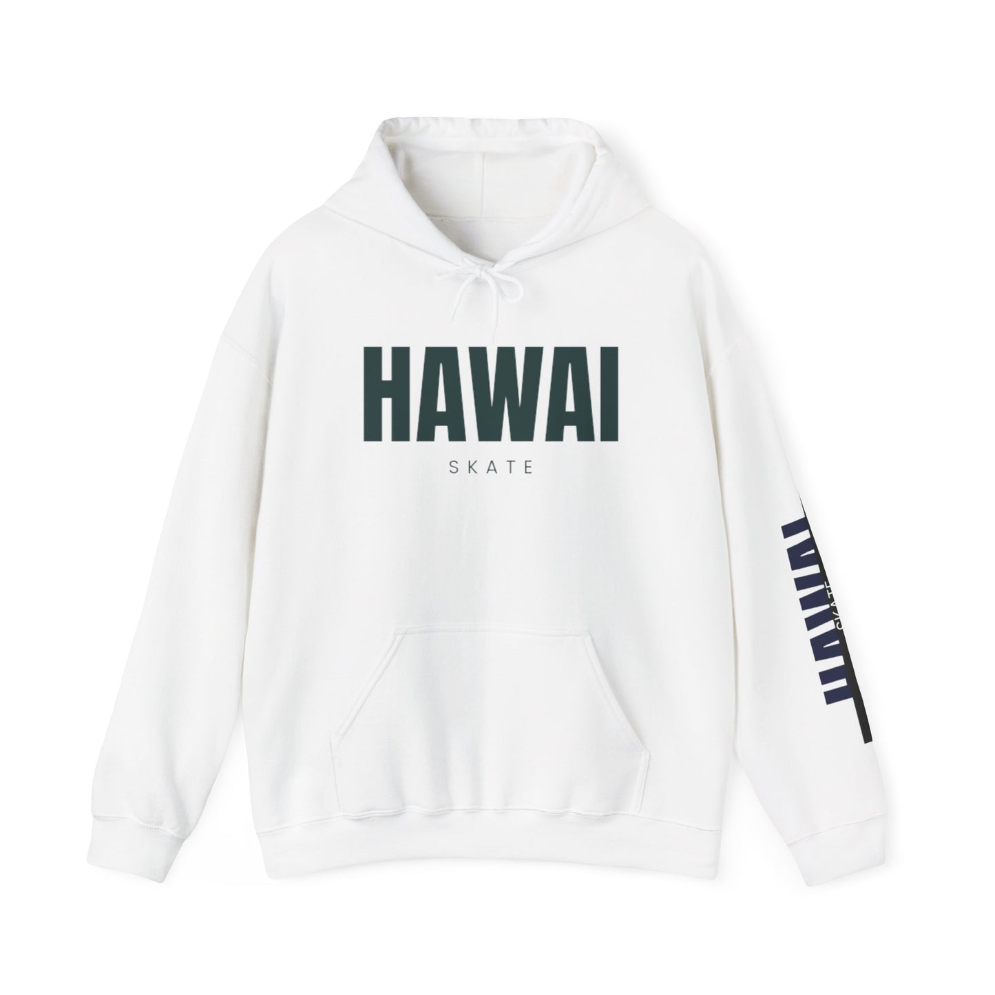 Hawai Skate Hooded Sweatshirt - Casual Streetwear, Unisex Pullover, Perfect for Skate Lovers, Ideal for Everyday Wear, Gift for Him/Her