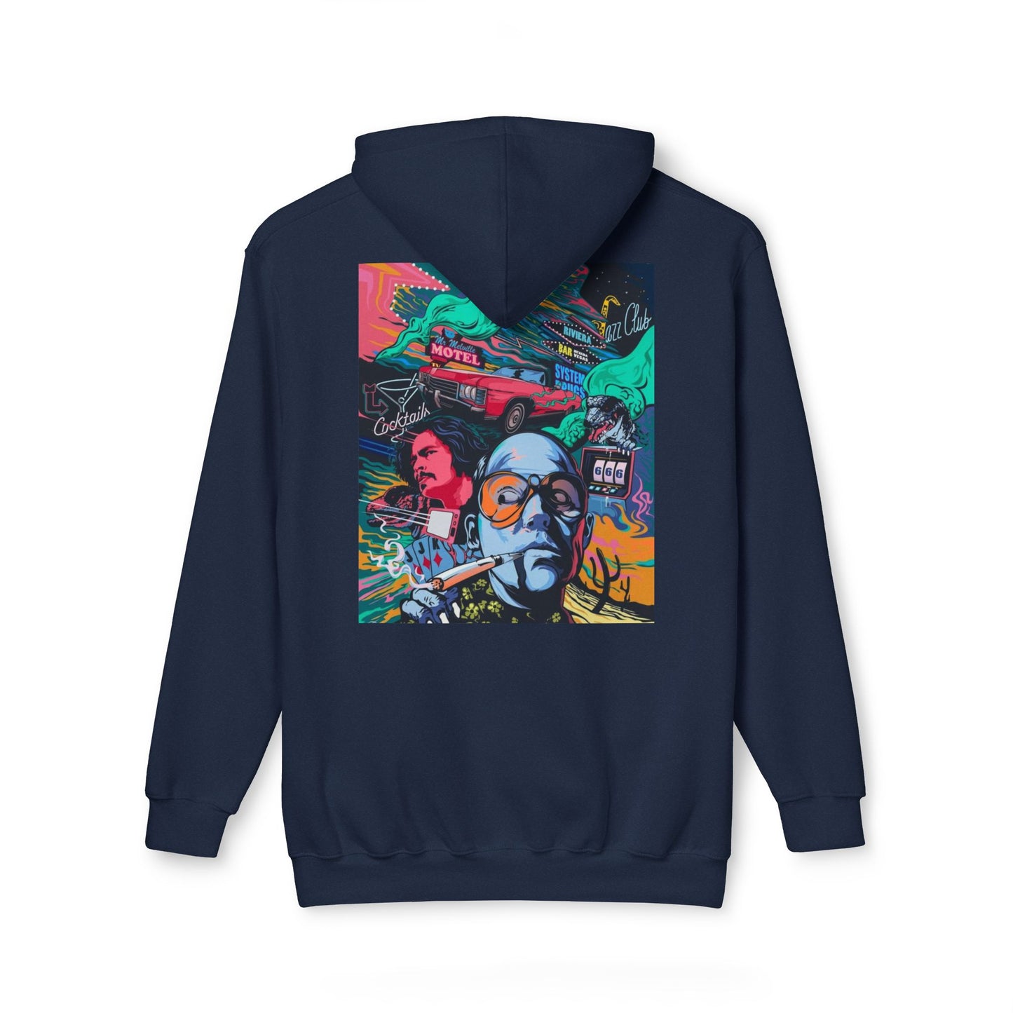 Retro Graphic Unisex Hooded Sweatshirt - Made in the US