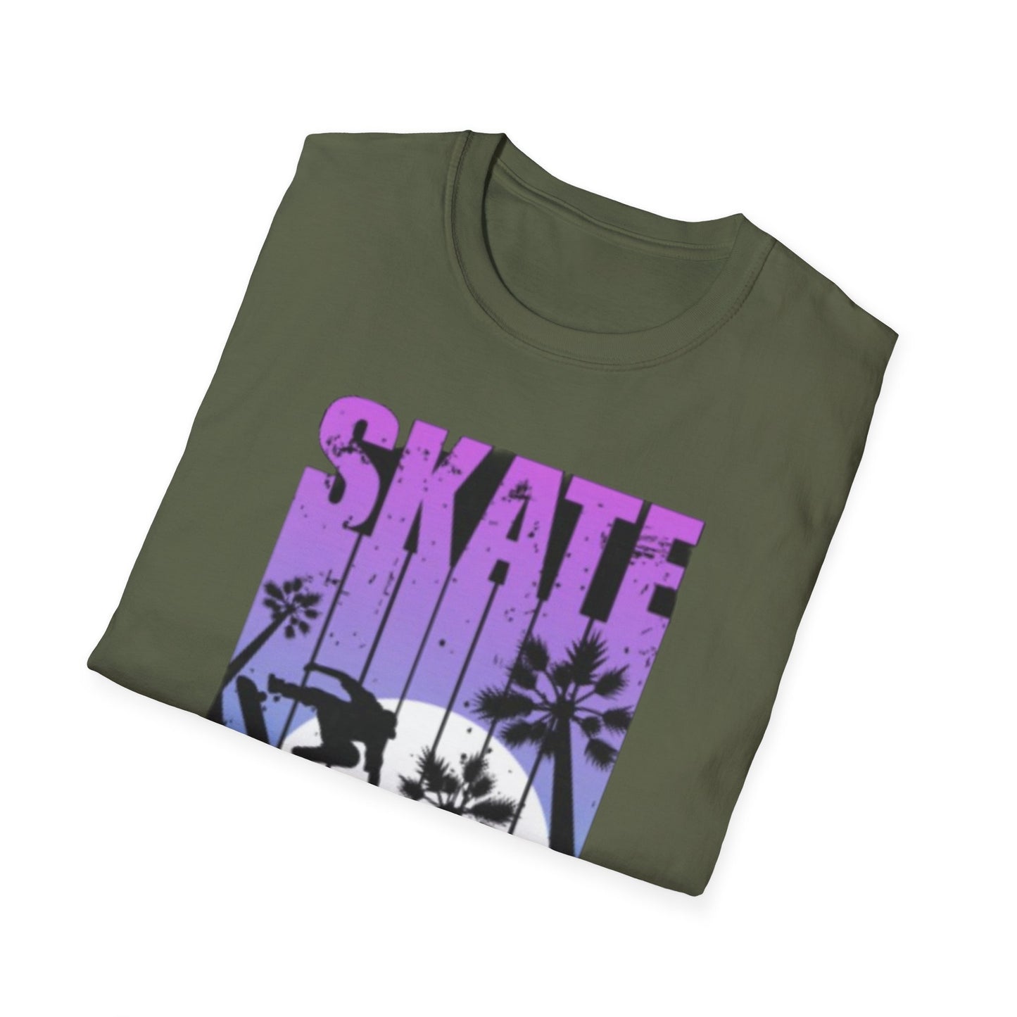 Skate Extreme Unisex Softstyle T-Shirt - Vibrant Graphic Tee for Skate Enthusiasts
