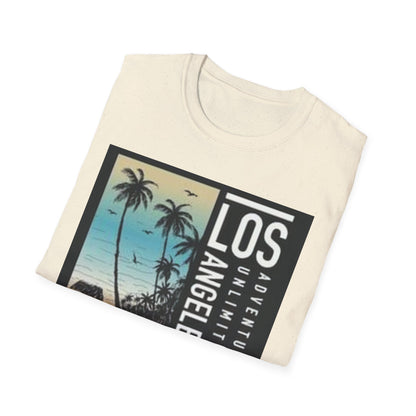 Los Angeles Adventure T-Shirt, California Souvenir Tee, Unisex Vacation Shirt, Beach Lover Gift, Travel Apparel
