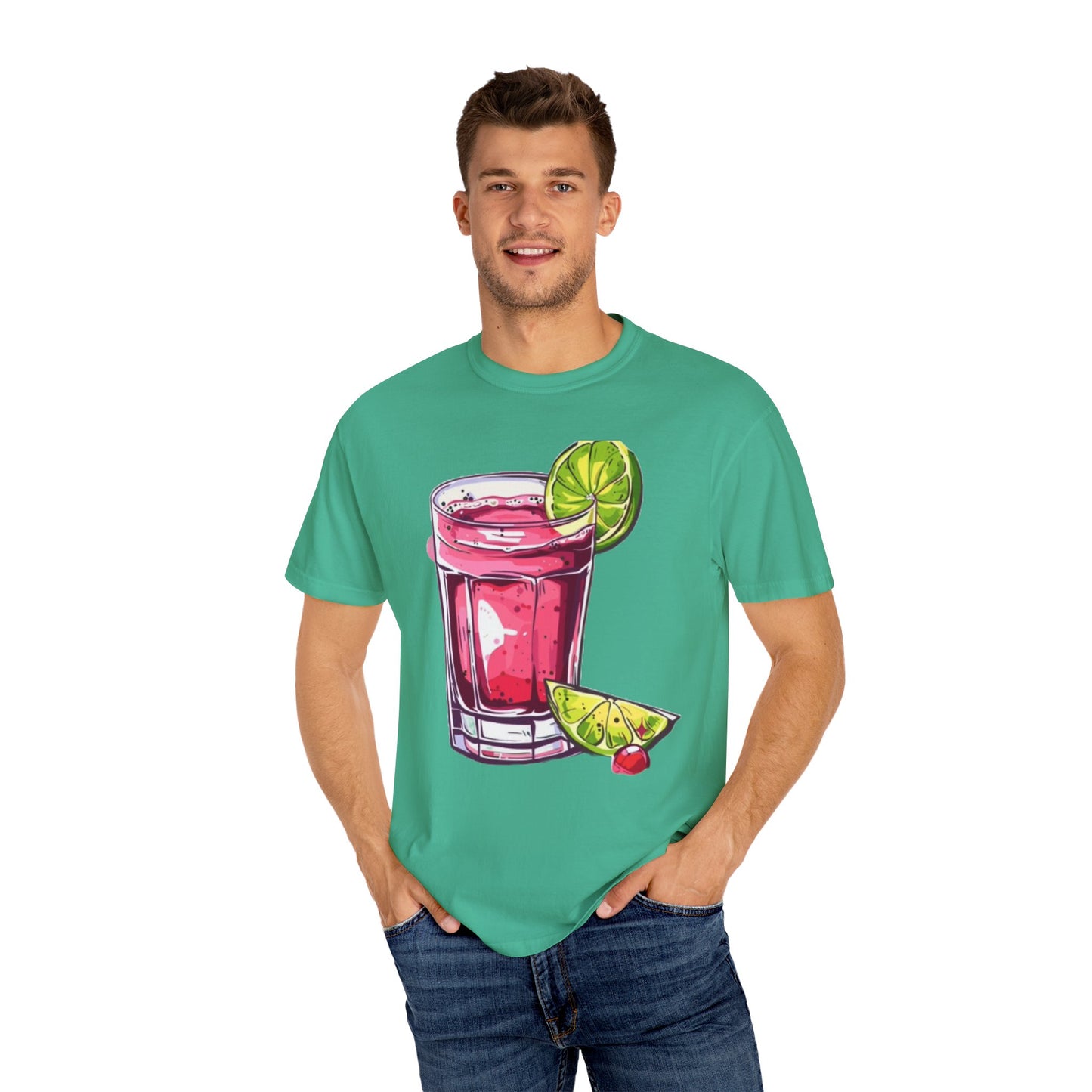 Tropical Cocktail T-Shirt - Fun Summer Vibe Unisex Tee
