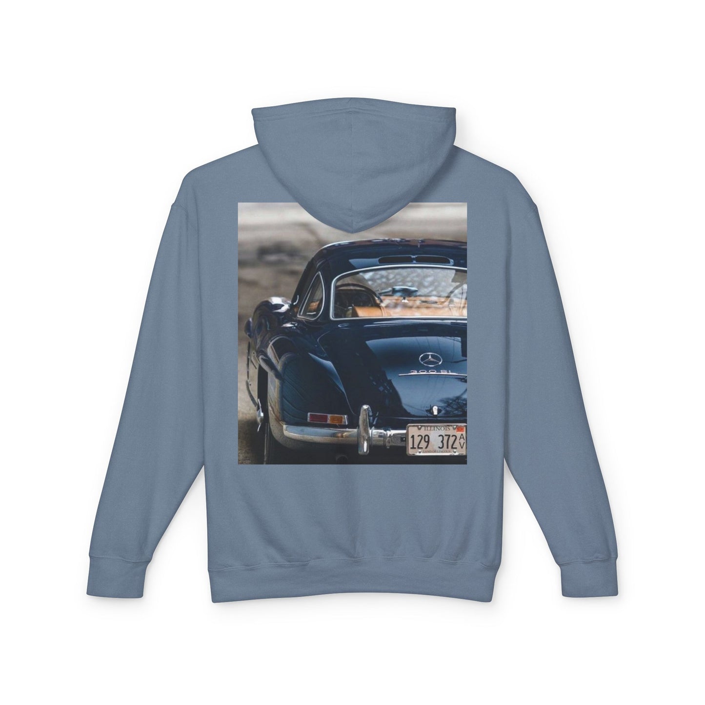 Classic Car Lover's Lightweight Hoodie | Unisex Cozy Sweatshirt, Perfect Gift for Car Enthusiasts, Casual Wear & Retro Style