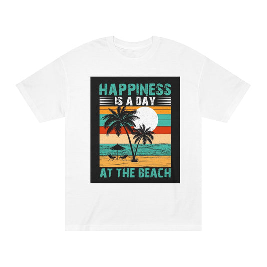 Happiness is a Day at the Beach Unisex Classic Tee