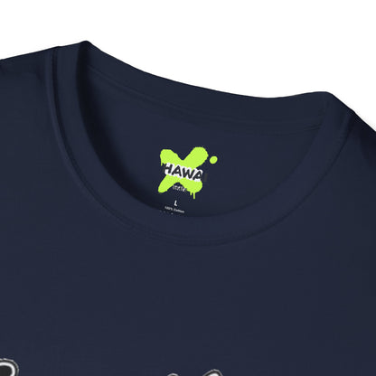In Wild Crocodile Unisex Softstyle T-Shirt - Fun Graphic Tee for Animal Lovers