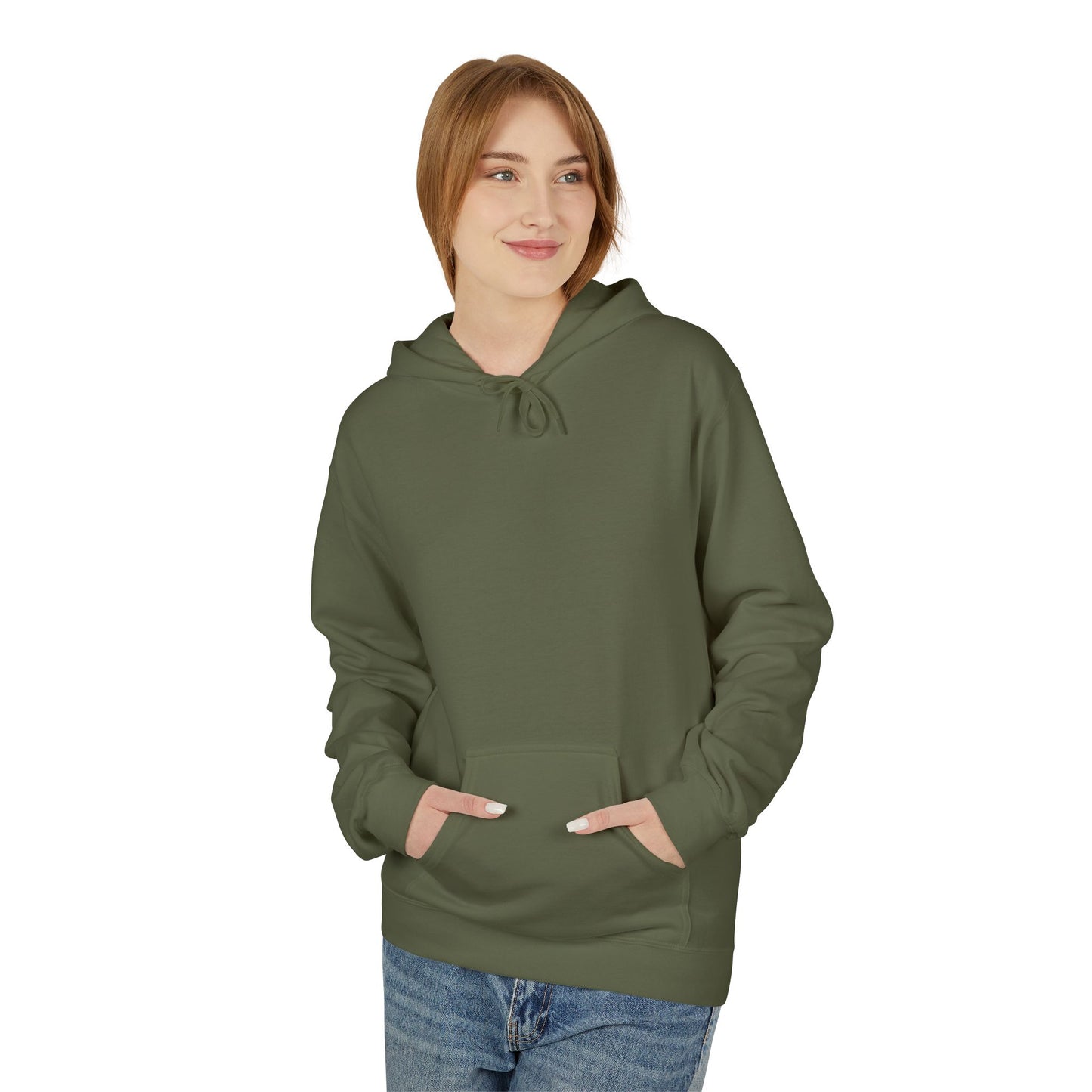 Retro Skateboarder Fleece Hoodie - Unisex Softstyle Pullover