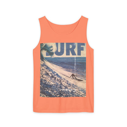 Surf Vintage Tank Top – Retro Beach Surfing Graphic
