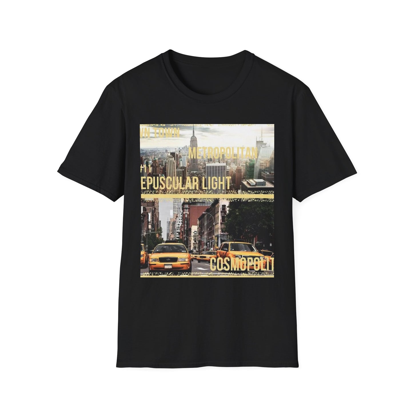 New York City Skyline T-Shirt, Graphic Tee, Urban Fashion, Streetwear Style, Gift for Travelers, Summer Casual Wear