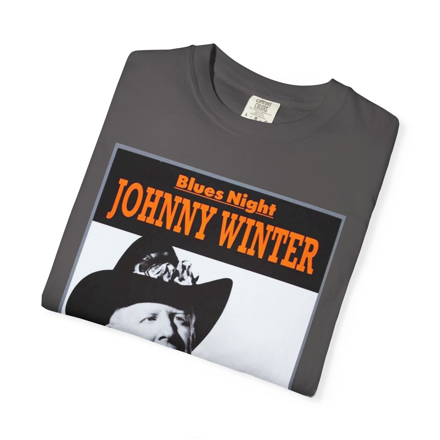 Vintage Johnny Winter Blues Night T-shirt