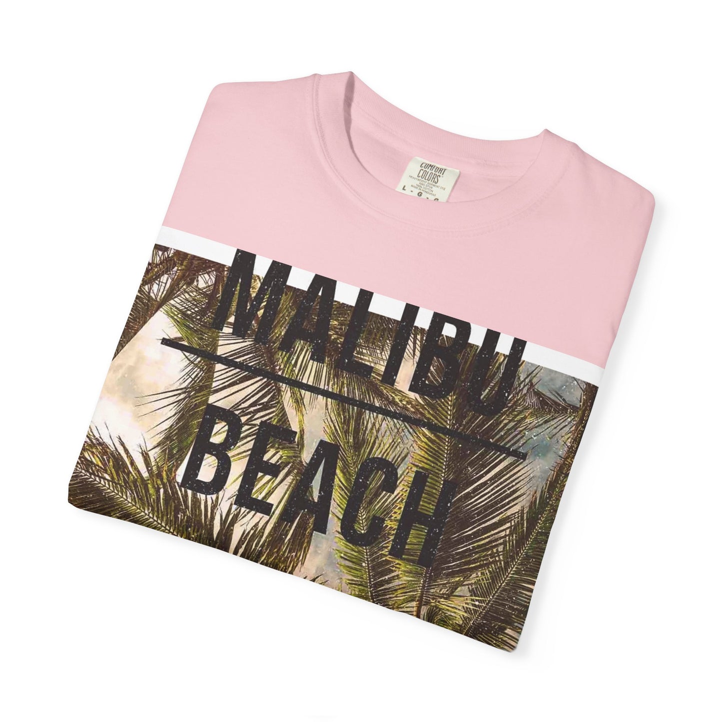 Malibu Beach Palm Photo T-Shirt