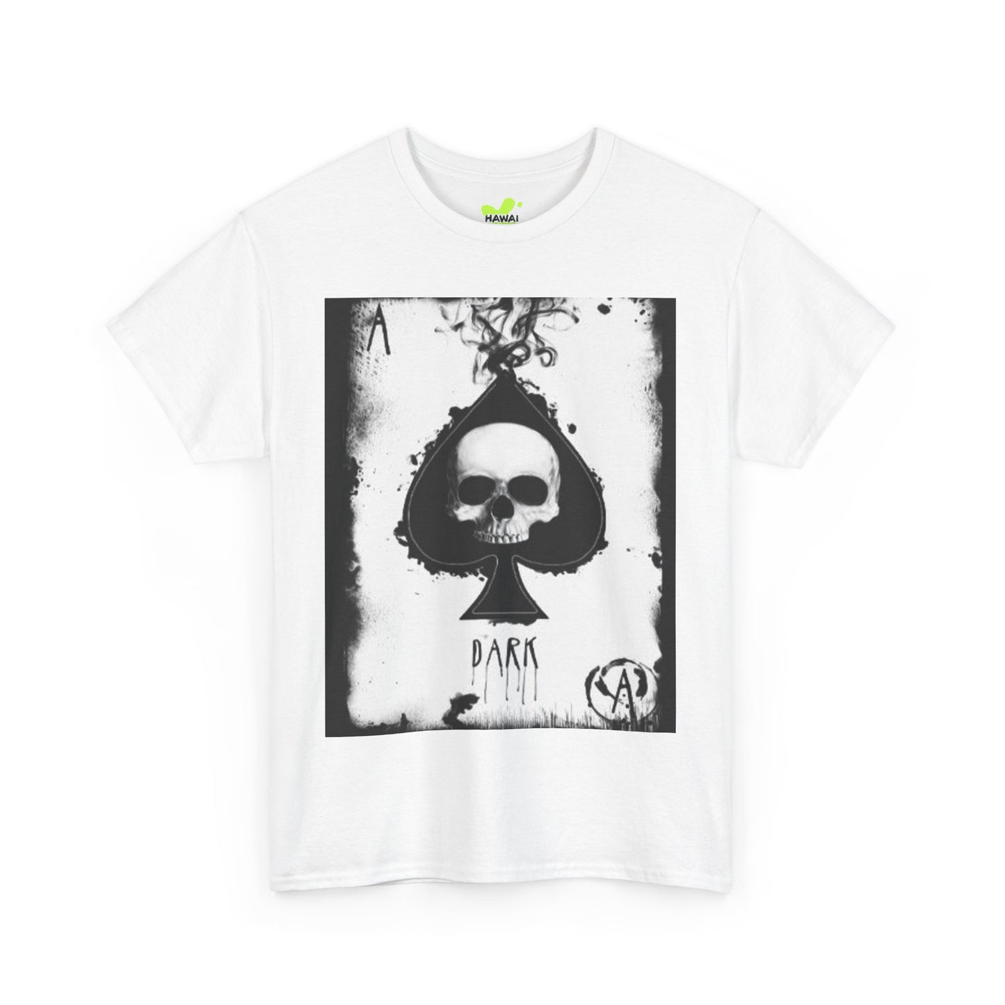 Gothic Skull Graphic Tee - Unisex Heavy Cotton T-Shirt