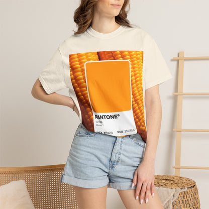 Pantone Corn Yellow Graphic T-Shirt